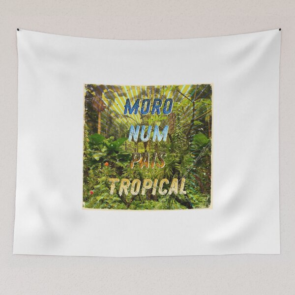 Item preview, Pais Tropical - Square – A Hell Songbook Edition - Olympic Games Rio de Janeiro - Brazil designed and sold by Hell-Prints.
