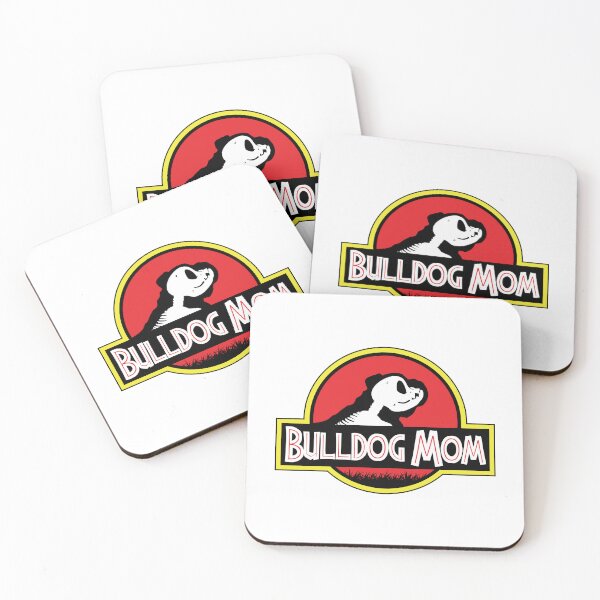 Item preview, (For Bright Background) Jurassic English Bulldog Mom designed and sold by More Cute Dogs.