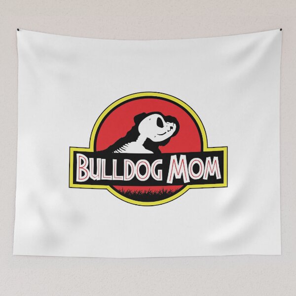 Item preview, (For Bright Background) Jurassic English Bulldog Mom designed and sold by More Cute Dogs.