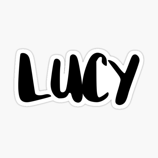 Lucy Stickers | Redbubble