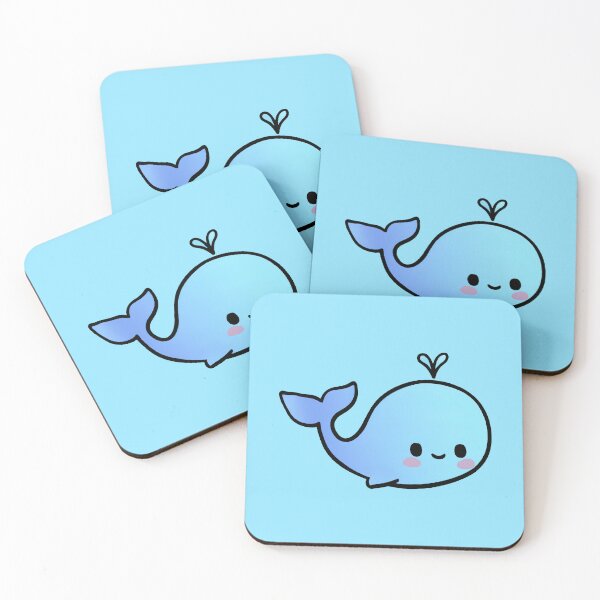 Item preview, Cute Kawaii Whale designed and sold by maniacfitness.