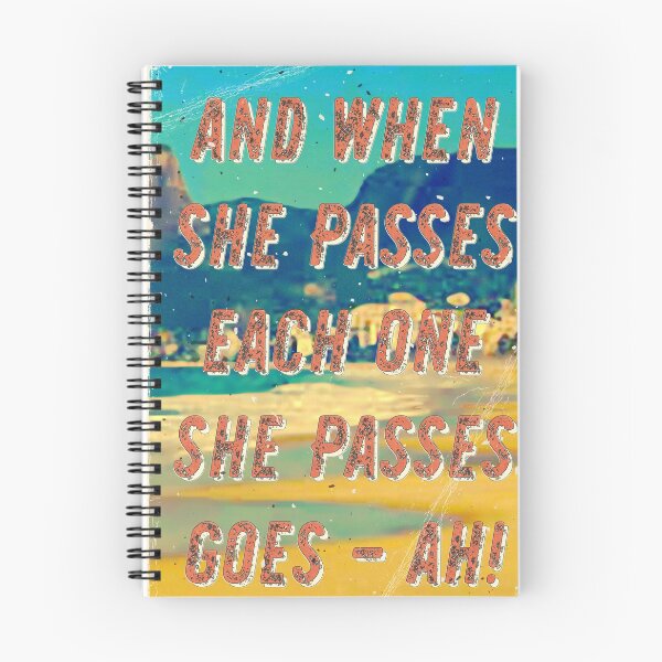 Item preview, Girl from Ipanema #3 – A Hell Songbook Edition designed and sold by Hell-Prints.