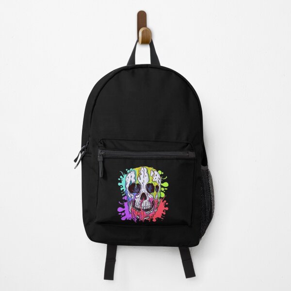 Item preview, Colorful Melting Skull designed and sold by Click-Like.
