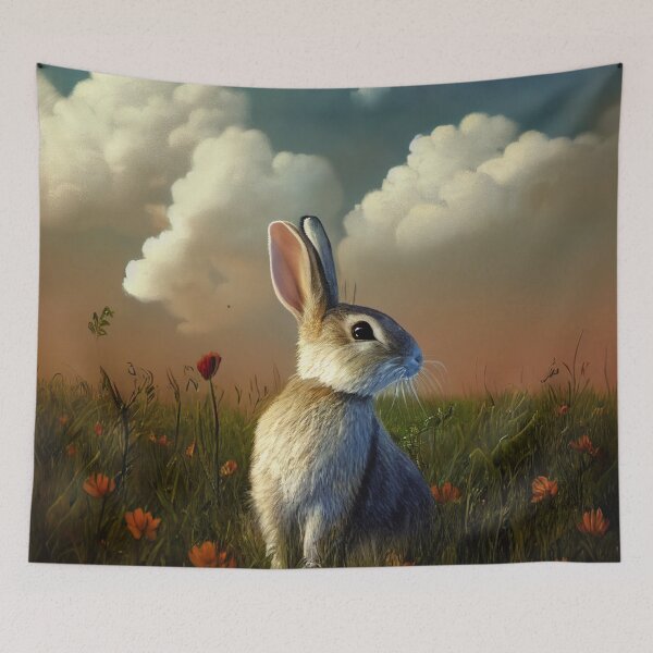 Item preview, Cute Rabbit designed and sold by DirtyBirdLad.