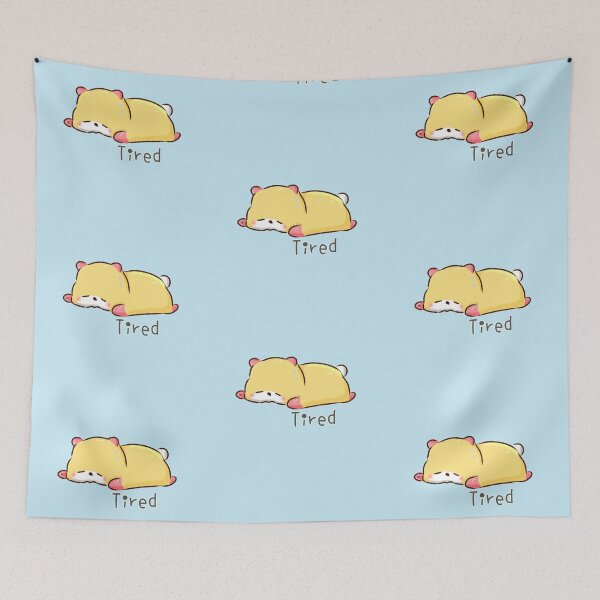 Item preview, Hamster | Hamster Lover - Tired designed and sold by FennyWijayaMomo.