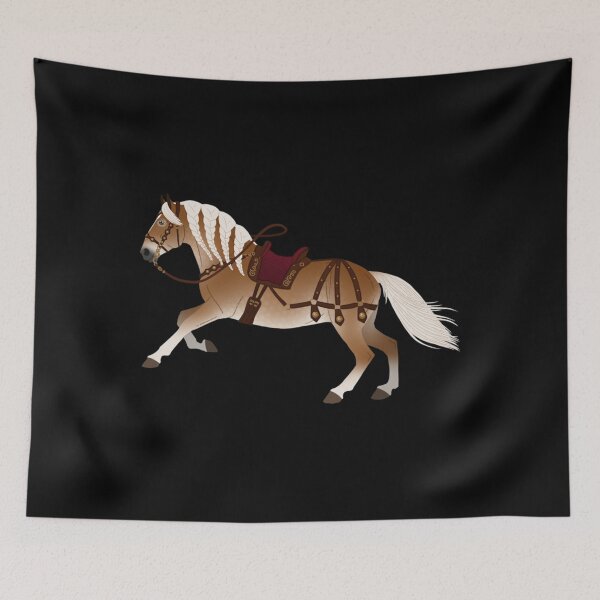 Item preview, Baroque Haflinger Horse - Equine Rampaige designed and sold by MARLETCOFSKY.