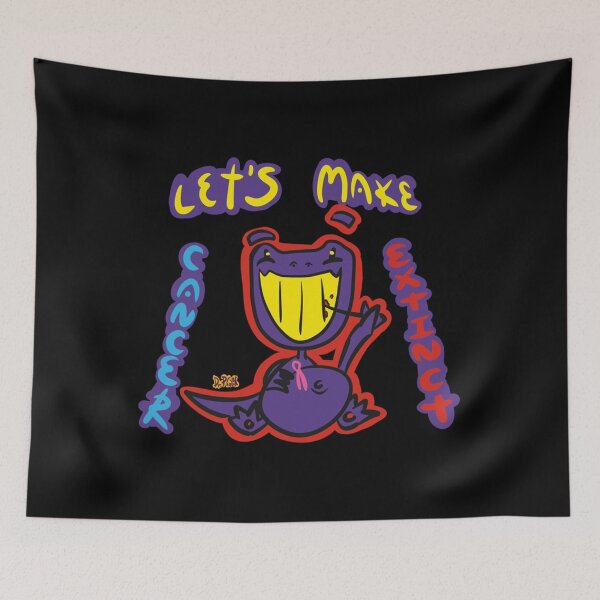 Item preview, T-Rex fighting cancer, Let's Make designed and sold by KORBINLTZFUS.