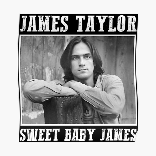 “JAMES TAYLOR” Poster for Sale by baumaalel | Redbubble