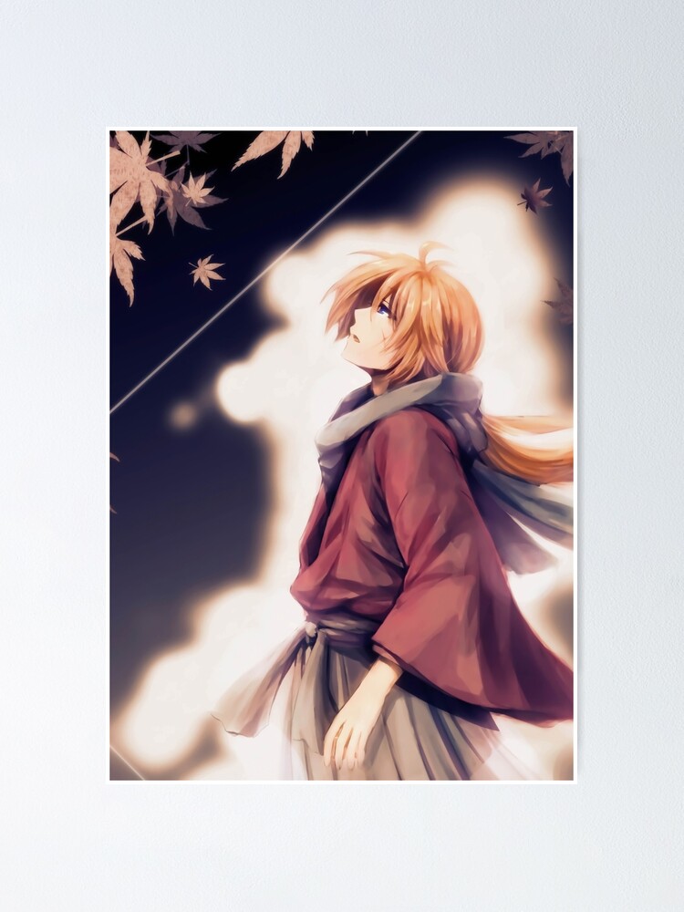 Himura Kenshin Rurouni Kenshin Printing For Wibu | Art Board Print