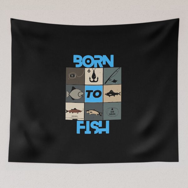 Item preview, Born To Fish  designed and sold by nightspeed.