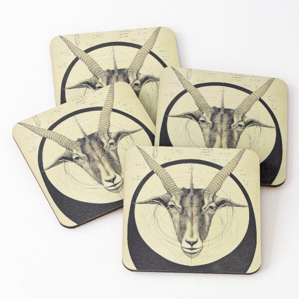 Item preview, Vintage Goat Sketch designed and sold by ladarkepoque.