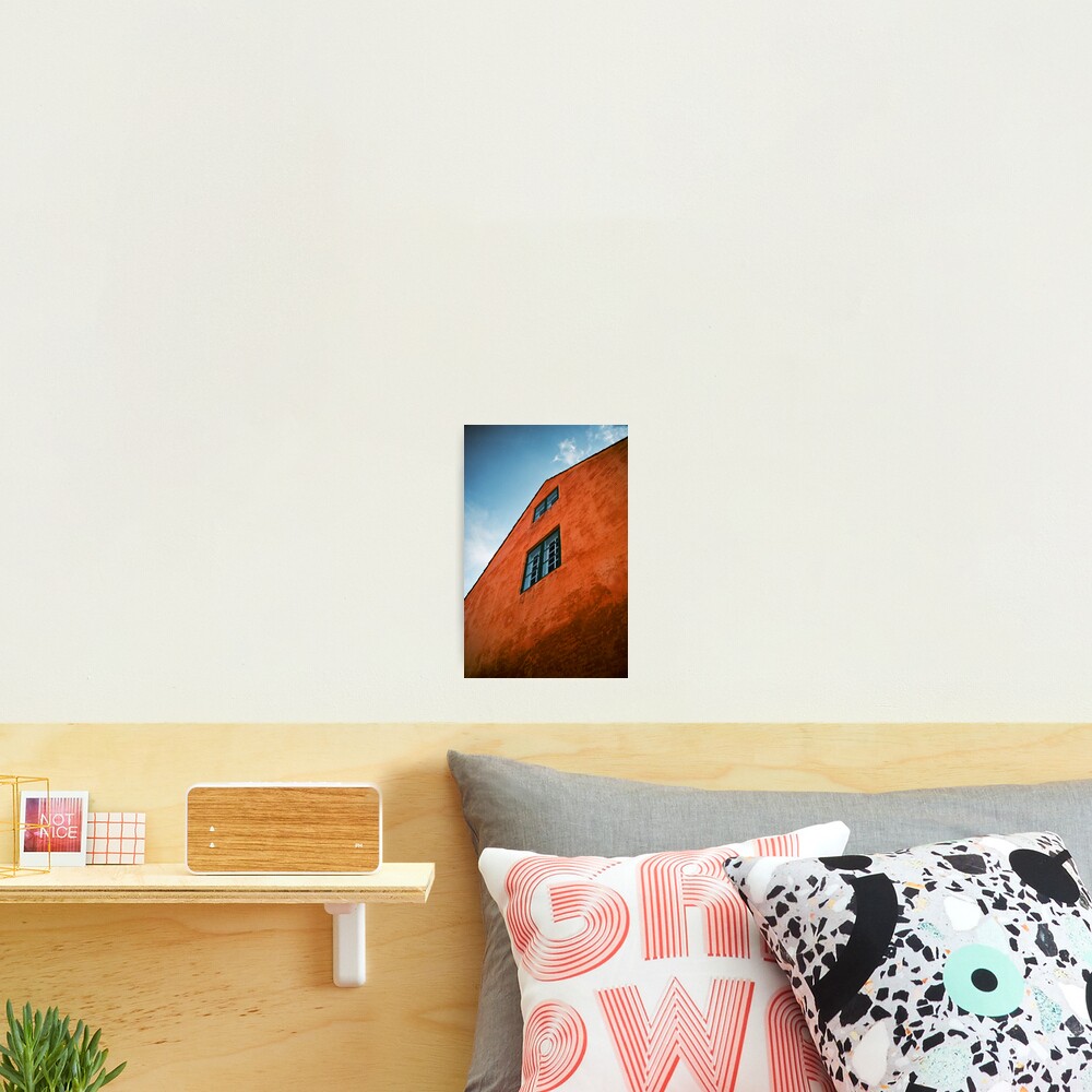 House in Nyboder, Copenhagen, Denmark Photographic Print