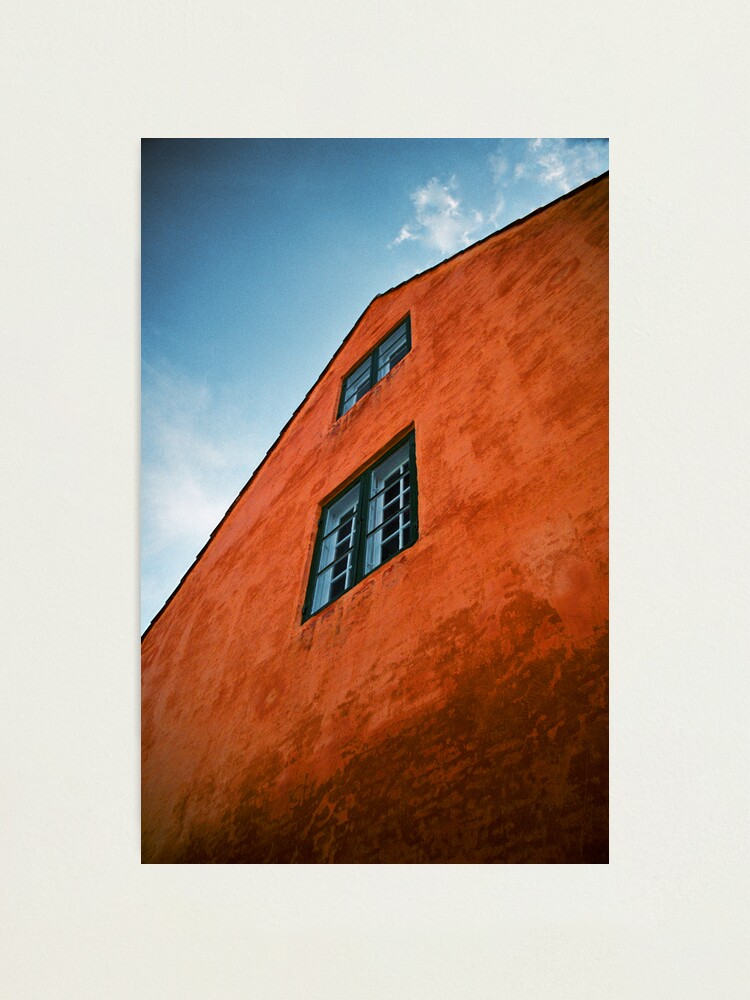 Alternate view of House in Nyboder, Copenhagen, Denmark Photographic Print