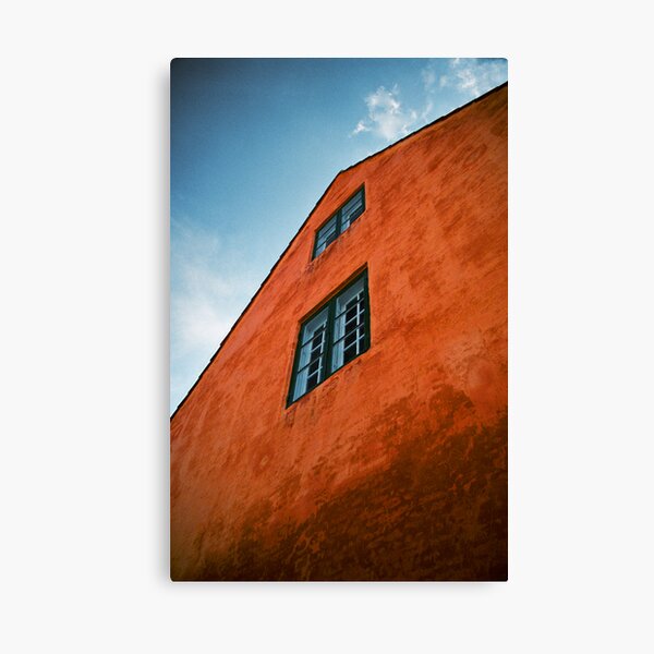 House in Nyboder, Copenhagen, Denmark Canvas Print