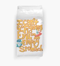 Throw Some Bait, Fry Duvet Cover