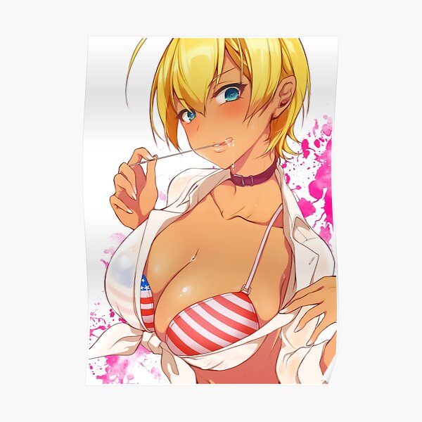 Ikumi Mito Food Wars Artwork For Fan Poster For Sale By Paolaxcarrot Redbubble