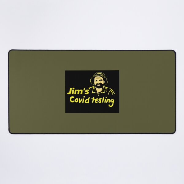 Item preview, JIM'S COVID TESTING designed and sold by JessicaSchmi.