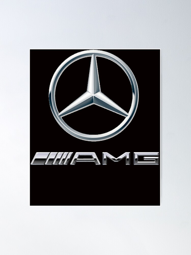 Mercedez AMG logo vintage Classic Poster for Sale by Placido23