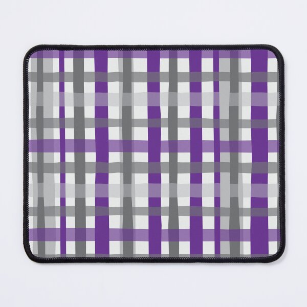 Item preview, Purple, Grey check designed and sold by OriginalSchuse.