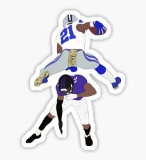 Ezekiel Elliott Hurdle Sticker