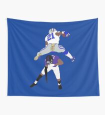 Ezekiel Elliott Hürde Wandbehang