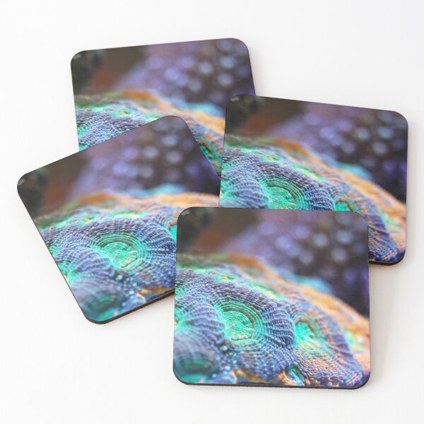 Item preview, Alien Looking Sea Anemone Living on Coral Reef designed and sold by Luxxe87.