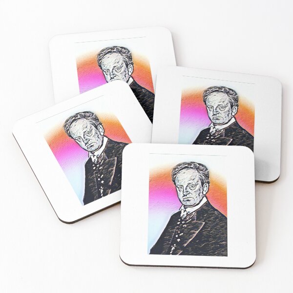 Item preview, Gerhart Hauptmann Artwork | Gerhart Hauptmann Portrait | Gerhart Hauptmann Wall Art  designed and sold by Suyogsonar25.