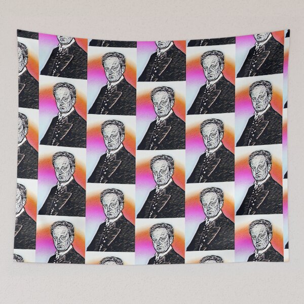 Item preview, Gerhart Hauptmann Artwork | Gerhart Hauptmann Portrait | Gerhart Hauptmann Wall Art  designed and sold by Suyogsonar25.