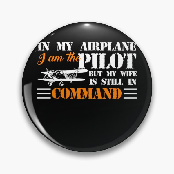 Item preview, In My Airplane I'm The Pilot  designed and sold by aryagiri.