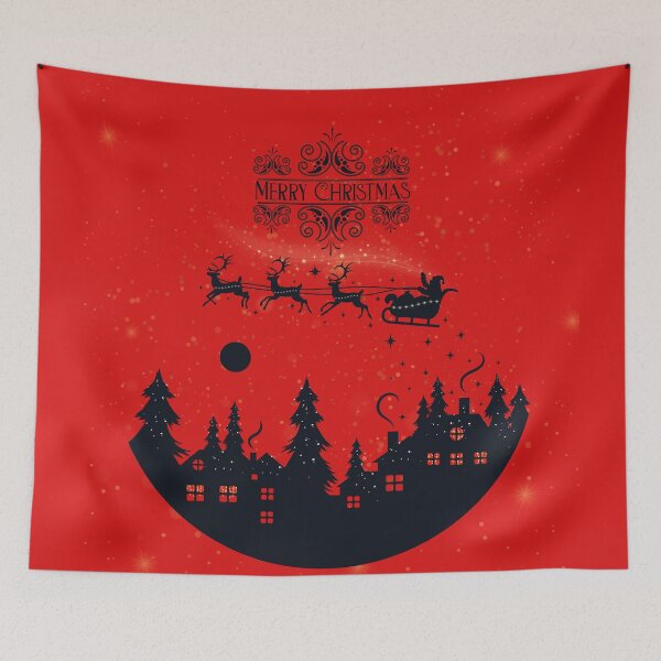 Item preview, Christmas scene - Merry Christmas  designed and sold by All-About-Life.