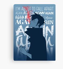 About To Fall Again Canvas Print