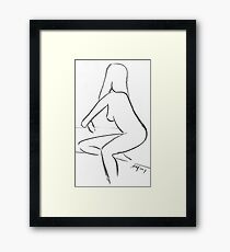 Nude Drawing II Framed Print