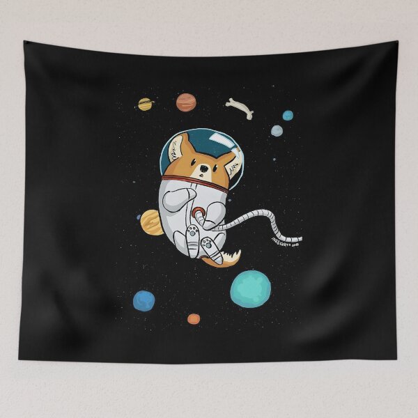 Item preview, SPACE CORGI designed and sold by Valenlner.