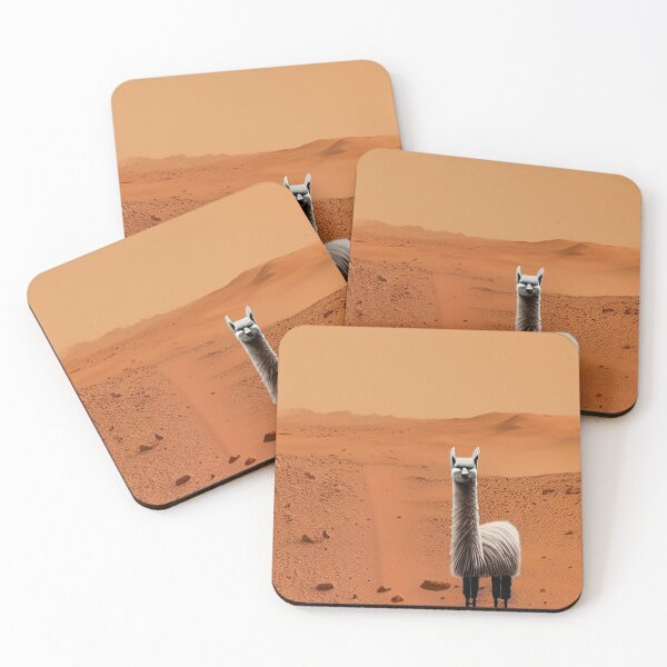 Item preview, LLama on the surface of Mars designed and sold by zorropriest.