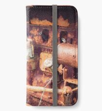 Rusty Tractor Engine iPhone Wallet/Case/Skin