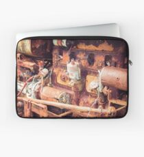 Rusty Tractor Engine Laptop Sleeve