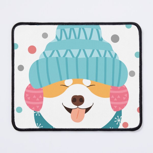 Item preview, Shiba Inu in Winter designed and sold by Lulupainting.