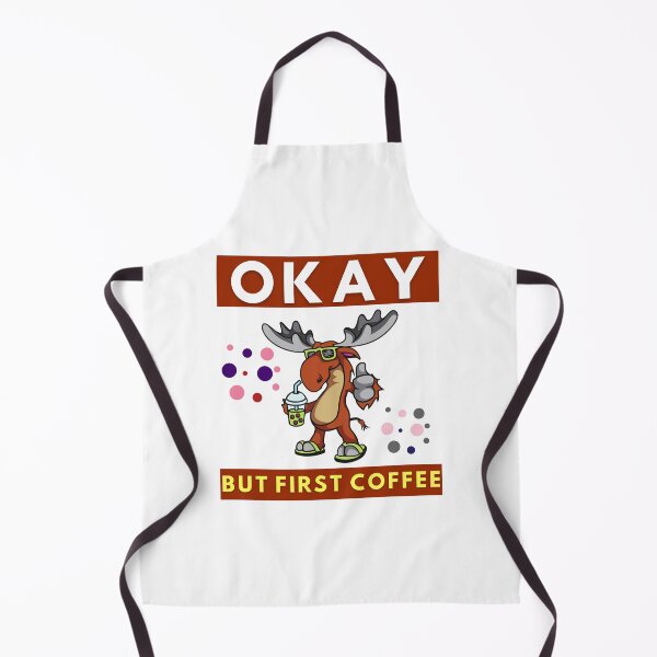 Item preview, Okay But First Coffee designed and sold by Quirky Dez.
