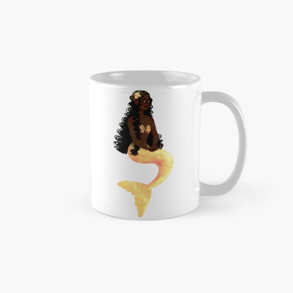 Item preview, Mermaid art, Mermaid drawings, Black mermaid designed and sold by HanspetBruckner.