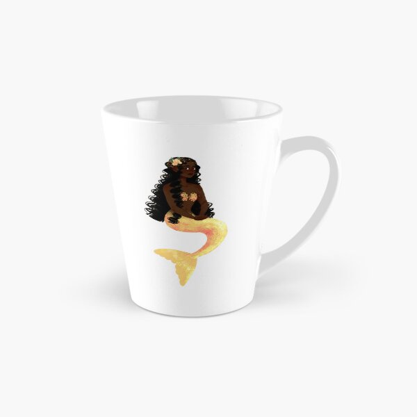 Item preview, Mermaid art, Mermaid drawings, Black mermaid designed and sold by HanspetBruckner.