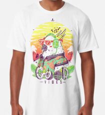 Polly Wants Some Good Vibes! Long T-Shirt