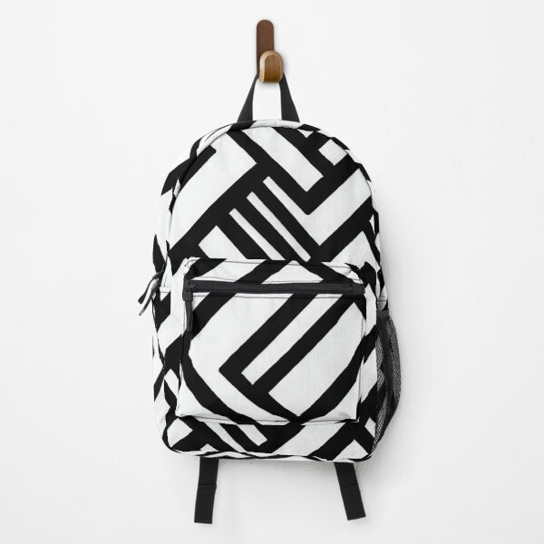 Item preview, Modern Black Geometric Textures on White Background designed and sold by NECHSTORE.