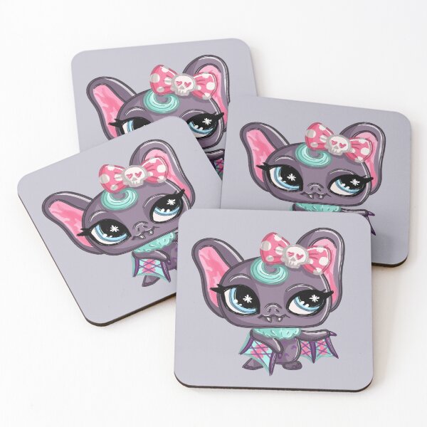 Item preview, El murciélago más punk de LPS designed and sold by PinkRhino24.