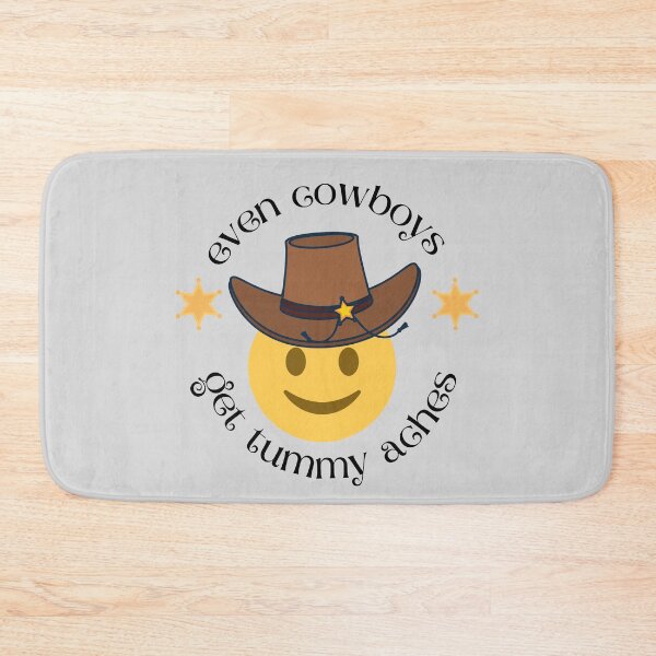 Item preview, Even Cowboys Get Tummy Aches designed and sold by ami.creations.