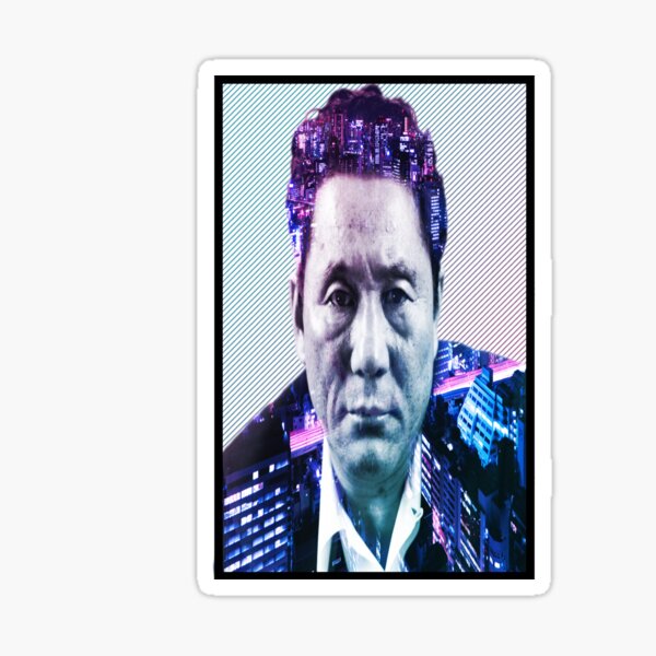 Takeshi Kitano Sticker For Sale By Jterrell76 Redbubble