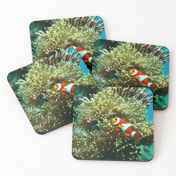 Item preview, Clown Fish with Baby Living in Corals designed and sold by Luxxe87.