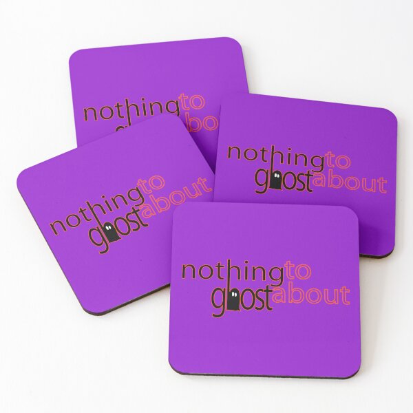 Item preview, Nothing to Ghost About - Pun designed and sold by Fun Funky Designs.