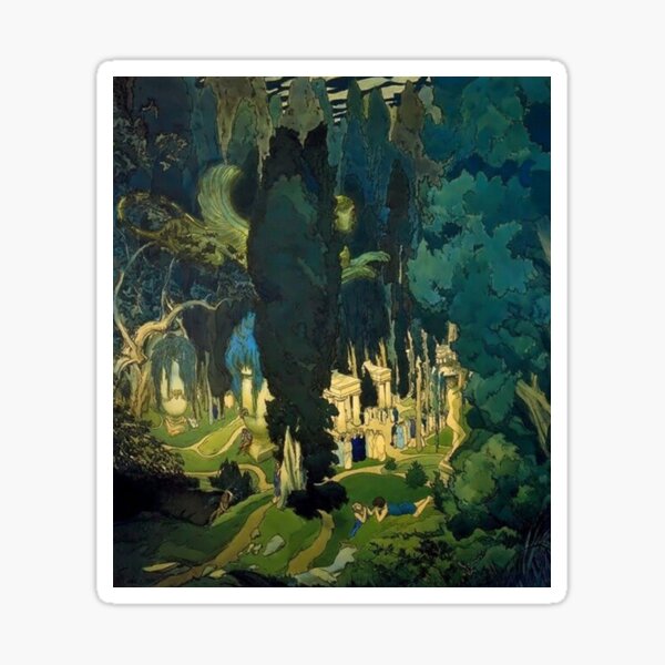 Leon Bakst 'Elysium' 1906 Sticker