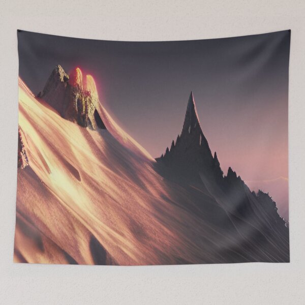 Item preview, 'Nature Background Asset - Permanent Snow Mountain' designed and sold by Bako24.