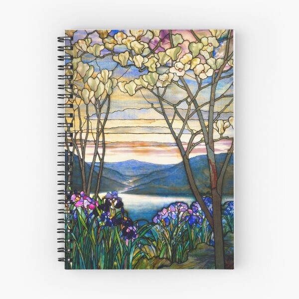 Item preview, Louis Comfort Tiffany - Stained glass 4. Magnolias and irises designed and sold by Olivia-One.